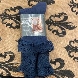 Women’s boot socks lace brand new